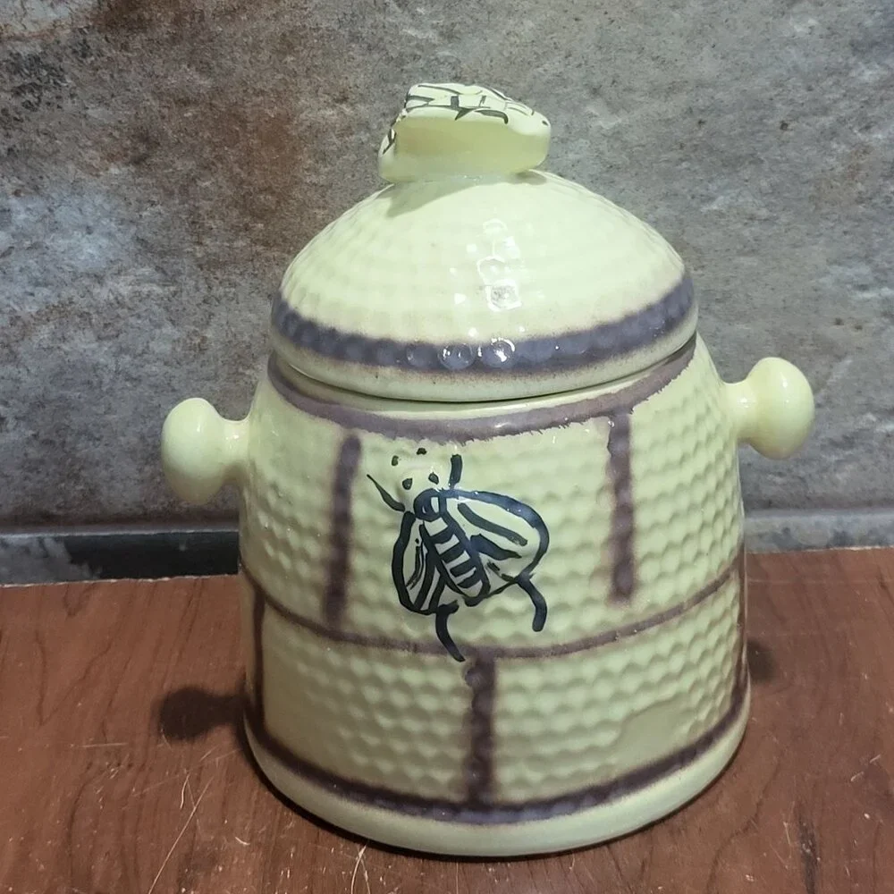 Vintage House of Webster Ceramic Beehive Jar